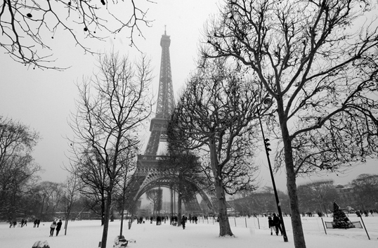 Winter in the City of Love