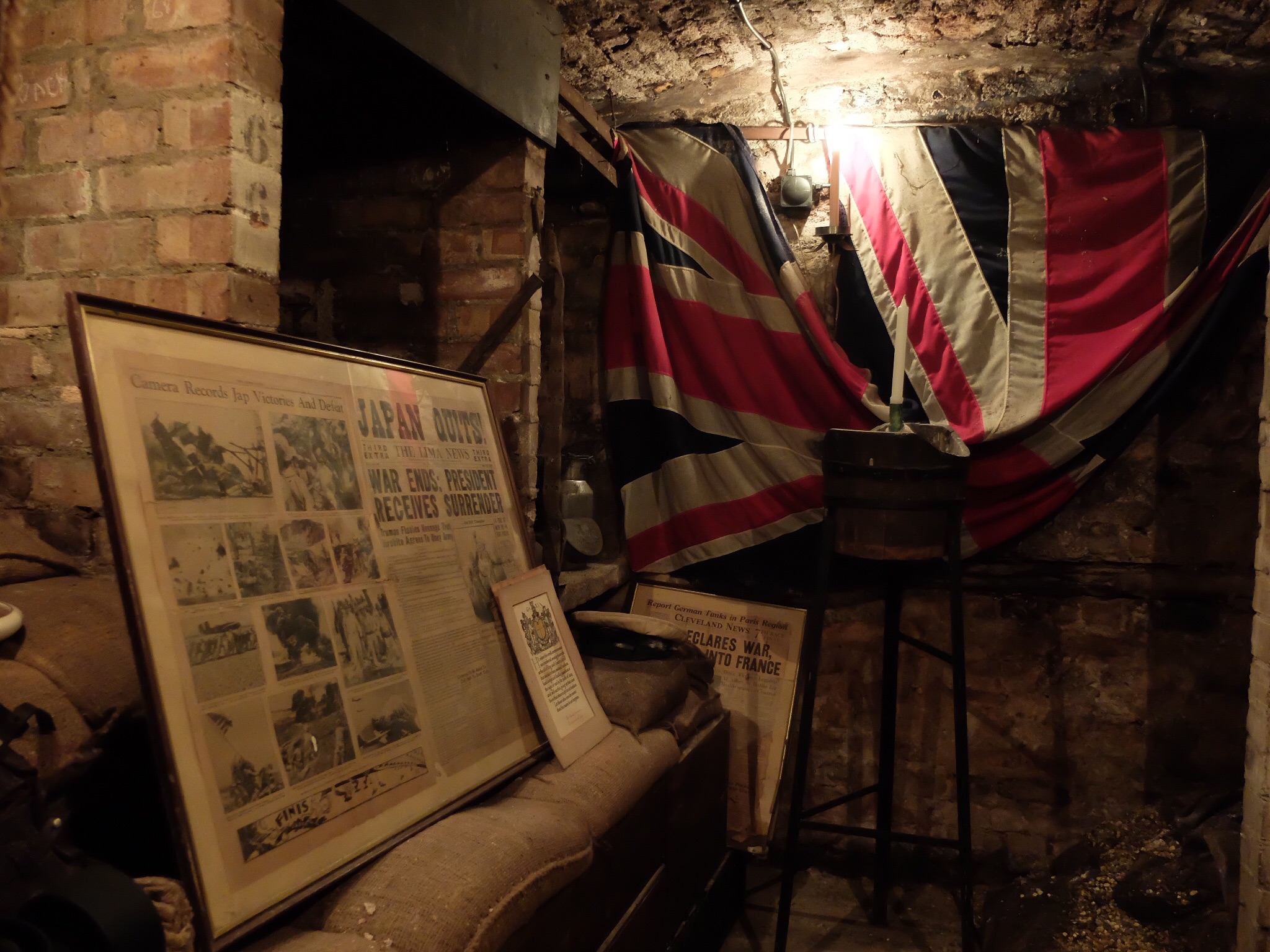 Stafford hotel wine cellar