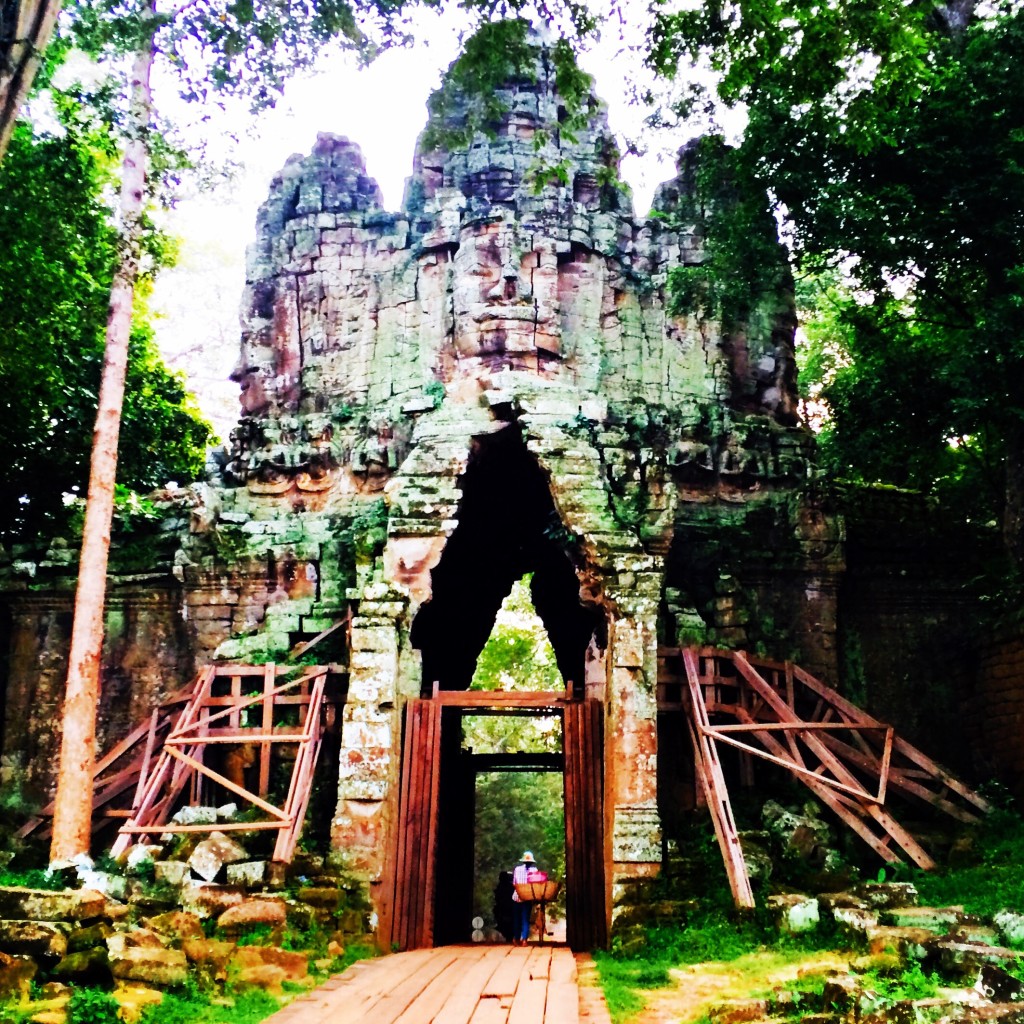 Angkor Thom secret gate
