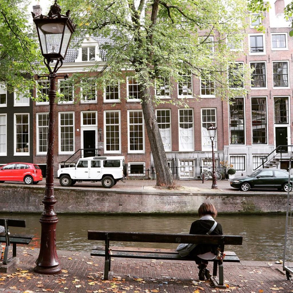 Leidsegracht bench The Fault in our stars