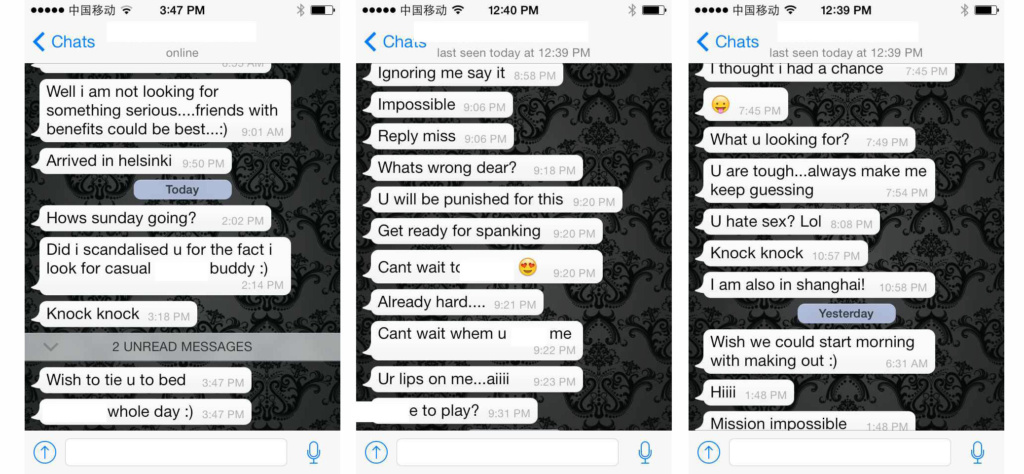 Indian sexting messages
