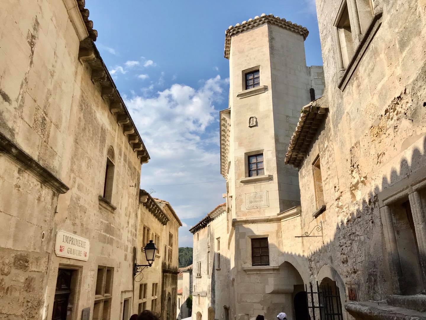 Les Baux street